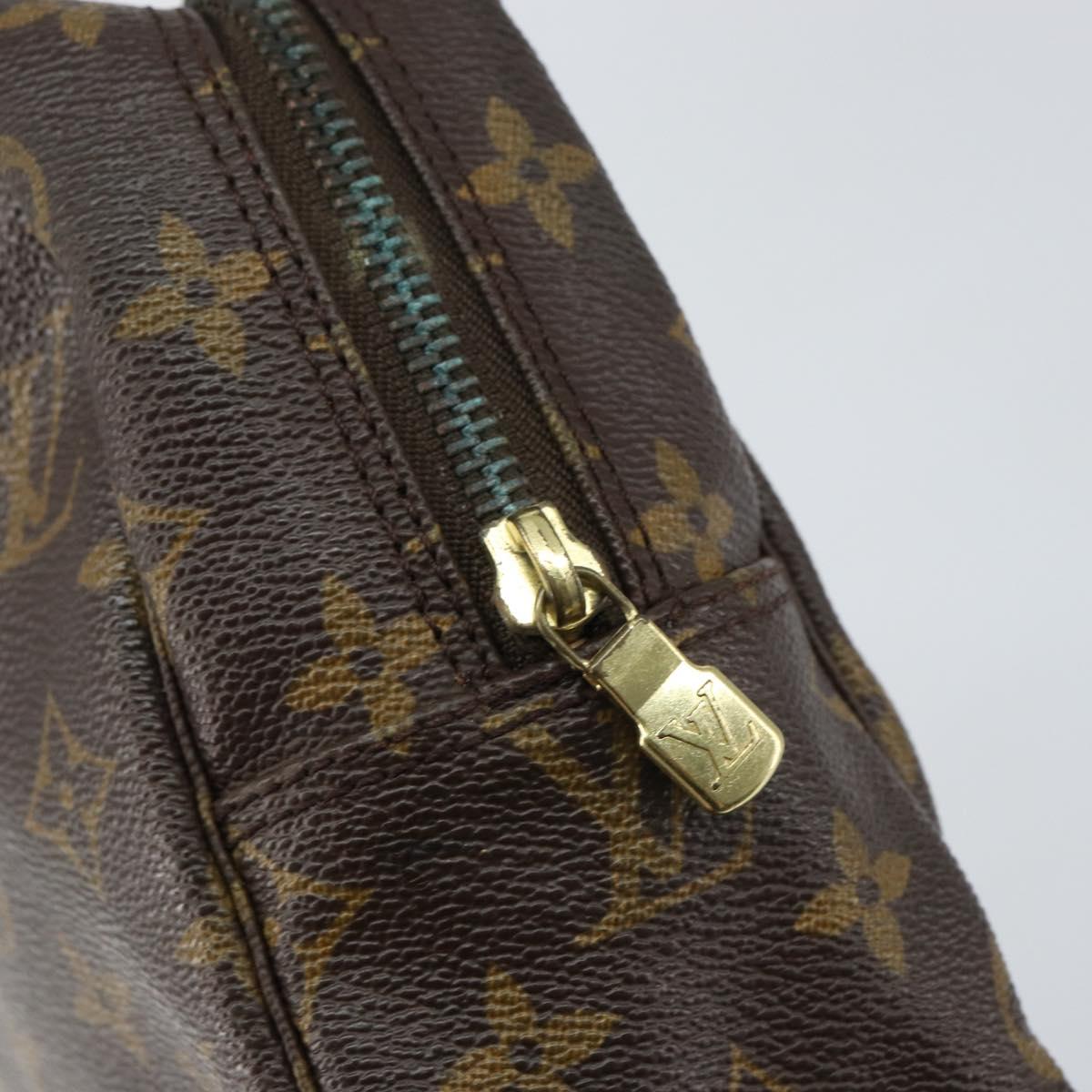 LOUIS VUITTON Monogram Trousse Toilette 28 Clutch Bag M47522 LV Auth ep12551