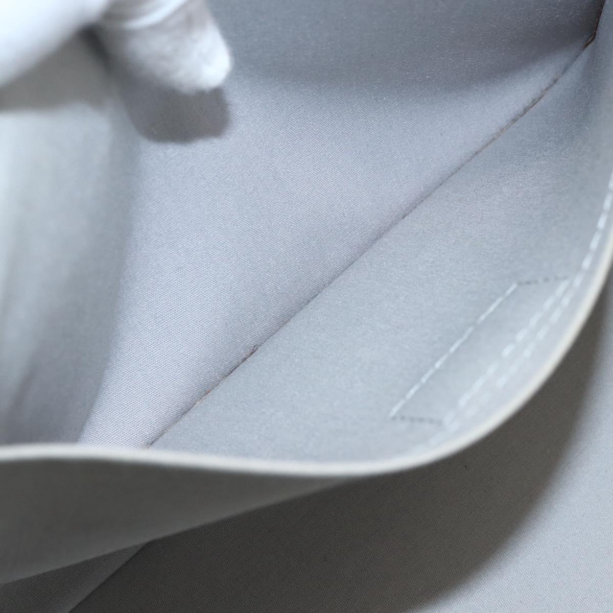 LOUIS VUITTON Monogram Vernis Rosewood Avenue Bag Perle M93508 LV Auth ep12556