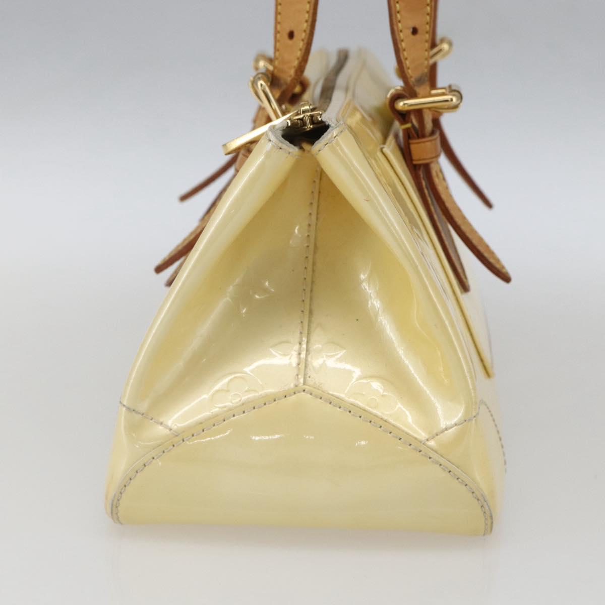 LOUIS VUITTON Monogram Vernis Rosewood Avenue Bag Perle M93508 LV Auth ep12556