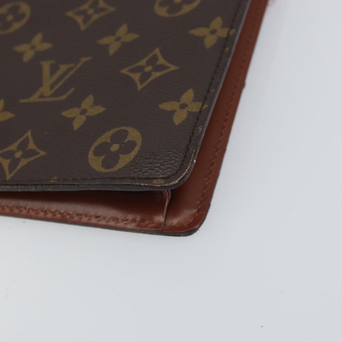 LOUIS VUITTON Monogram Porte Documents Bandouliere Bag M53338 LV Auth ep12567