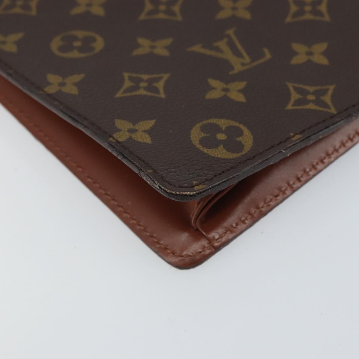 LOUIS VUITTON Monogram Porte Documents Bandouliere Bag M53338 LV Auth ep12567
