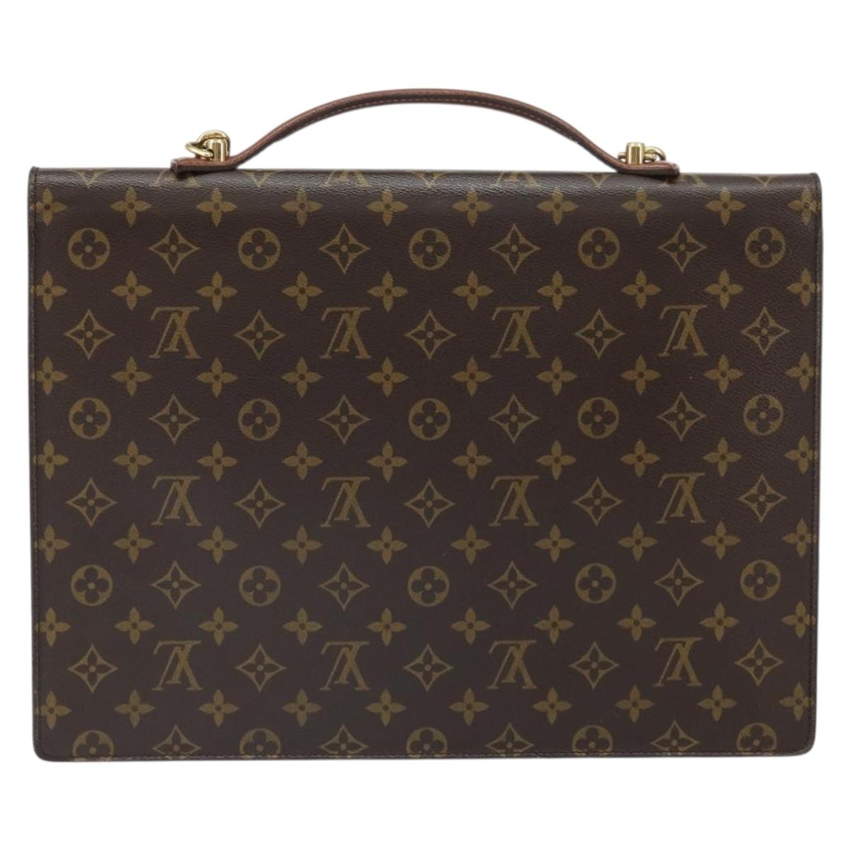 LOUIS VUITTON Monogram Porte Documents Bandouliere Bag M53338 LV Auth ep12567