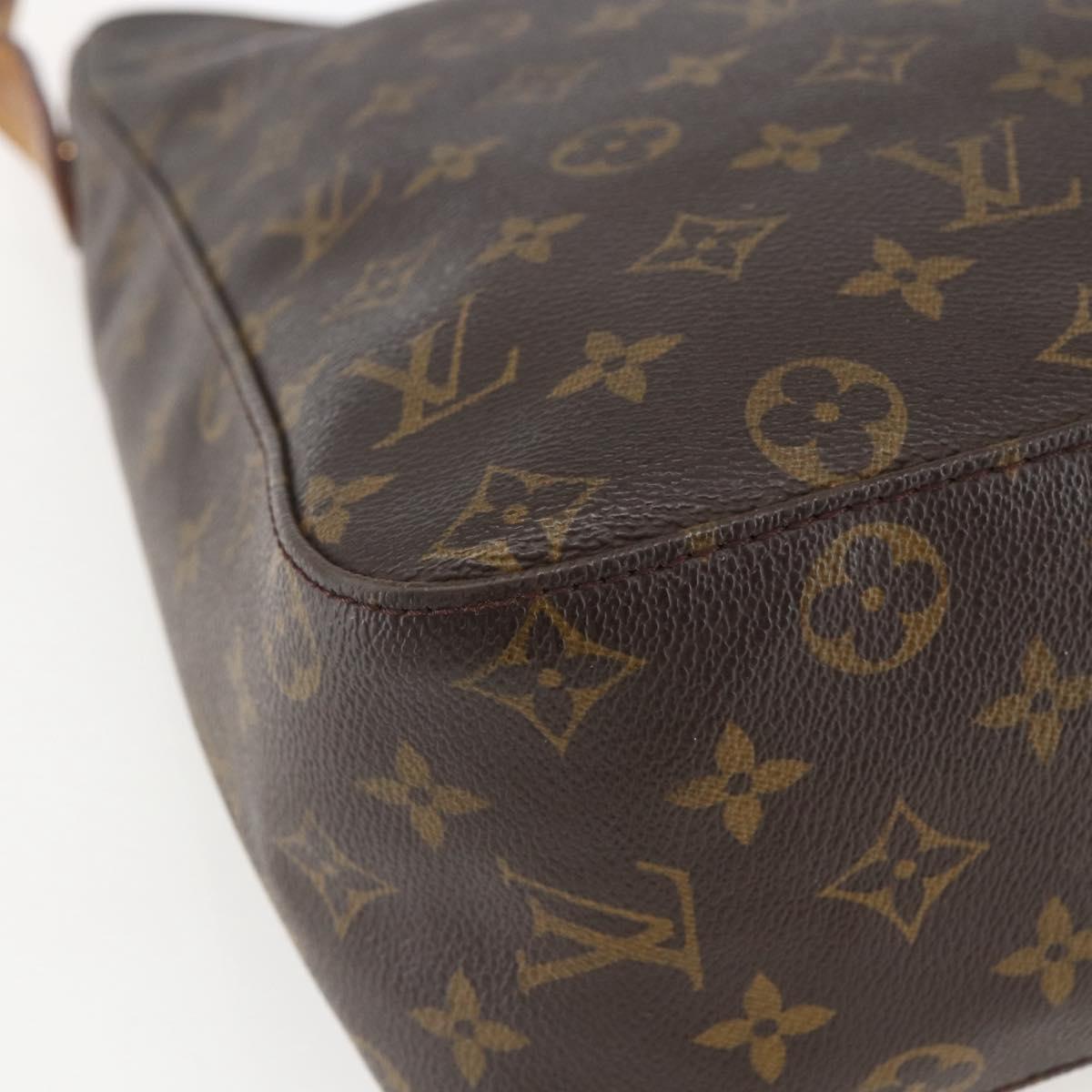 LOUIS VUITTON Monogram Looping GM Shoulder Bag M51145 LV Auth ep12570