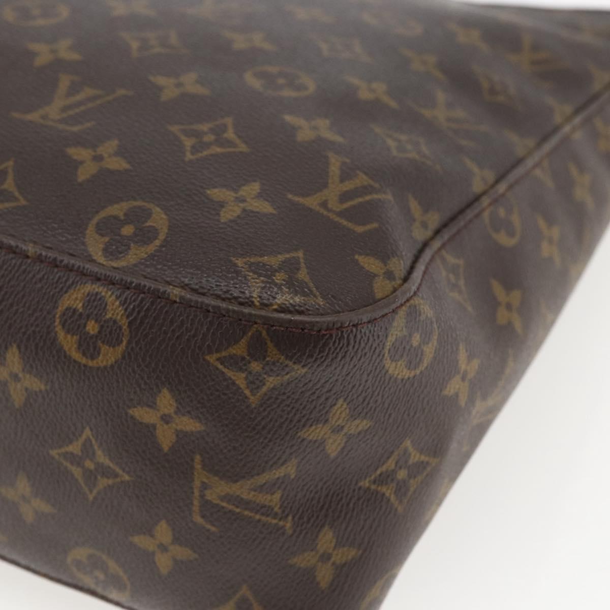 LOUIS VUITTON Monogram Looping GM Shoulder Bag M51145 LV Auth ep12570