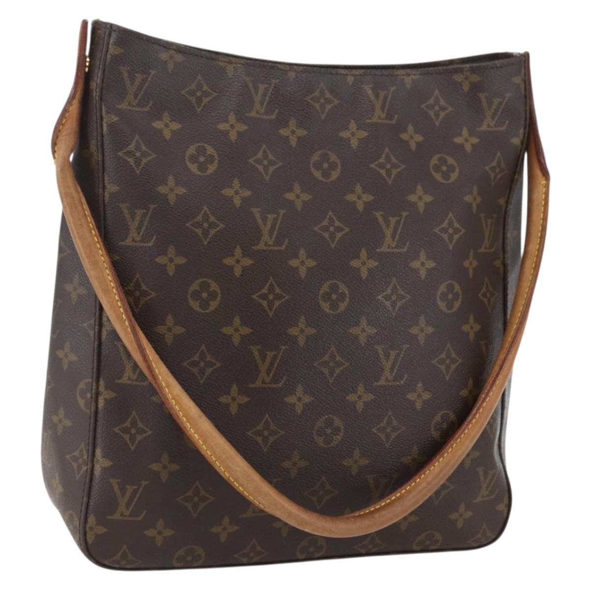 LOUIS VUITTON Monogram Looping GM Shoulder Bag M51145 LV Auth ep12570