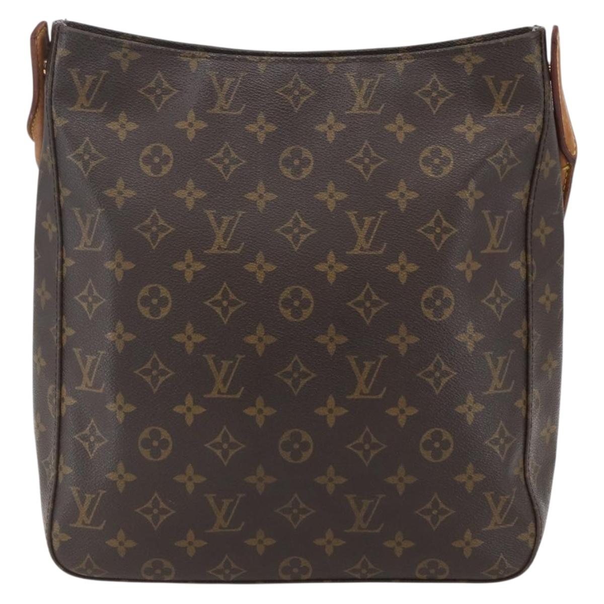 LOUIS VUITTON Monogram Looping GM Shoulder Bag M51145 LV Auth ep12570