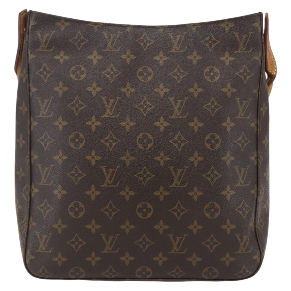 LOUIS VUITTON Monogram Looping GM Shoulder Bag M51145 LV Auth ep12570