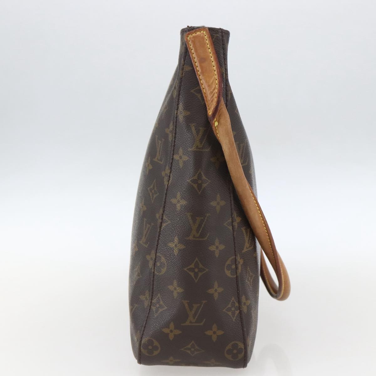 LOUIS VUITTON Monogram Looping GM Shoulder Bag M51145 LV Auth ep12570
