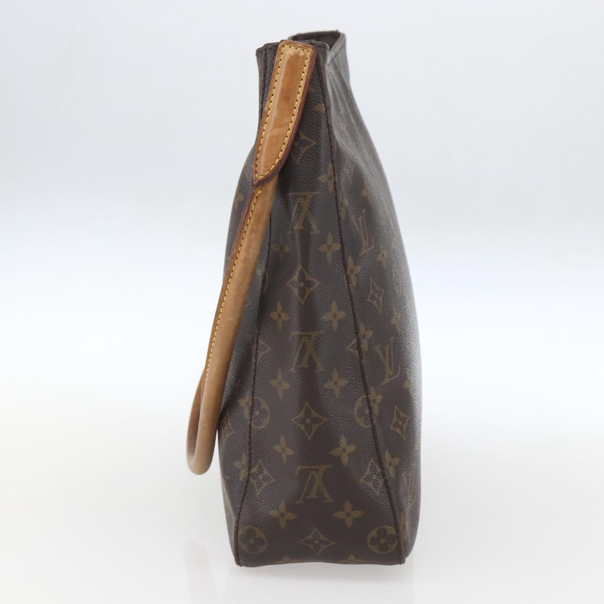 LOUIS VUITTON Monogram Looping GM Shoulder Bag M51145 LV Auth ep12570