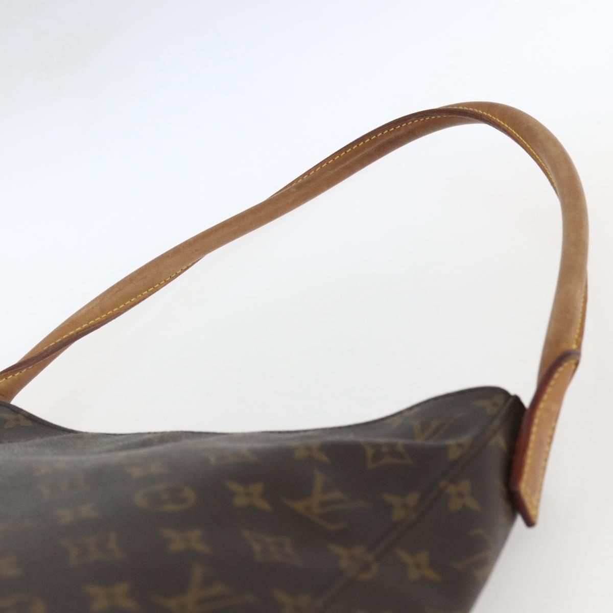 LOUIS VUITTON Monogram Looping GM Shoulder Bag M51145 LV Auth ep12570