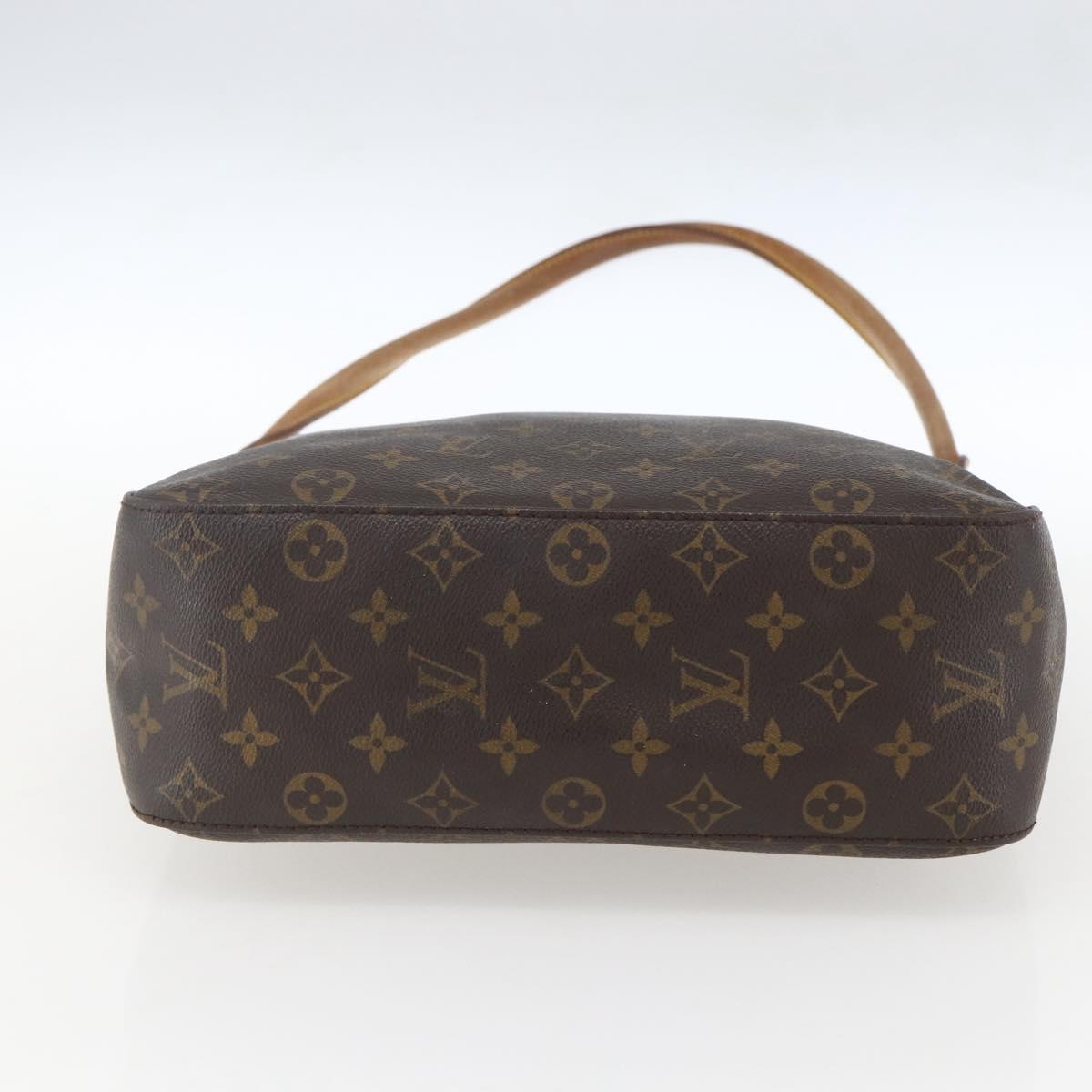 LOUIS VUITTON Monogram Looping GM Shoulder Bag M51145 LV Auth ep12570