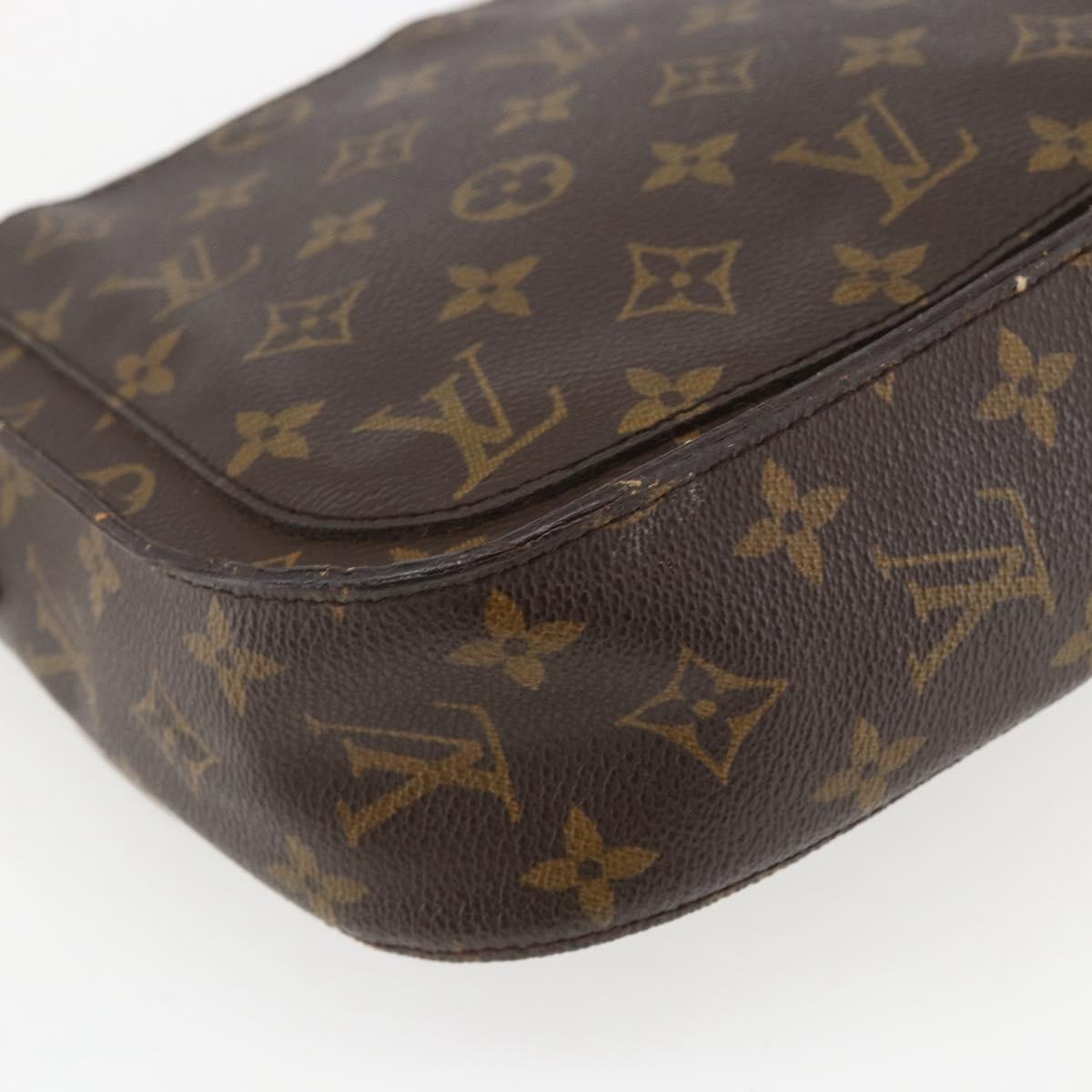 LOUIS VUITTON Monogram Saint Cloud GM Shoulder Bag M51242 LV Auth ep12575