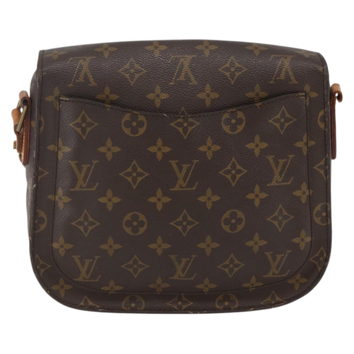LOUIS VUITTON Monogram Saint Cloud GM Shoulder Bag M51242 LV Auth ep12575
