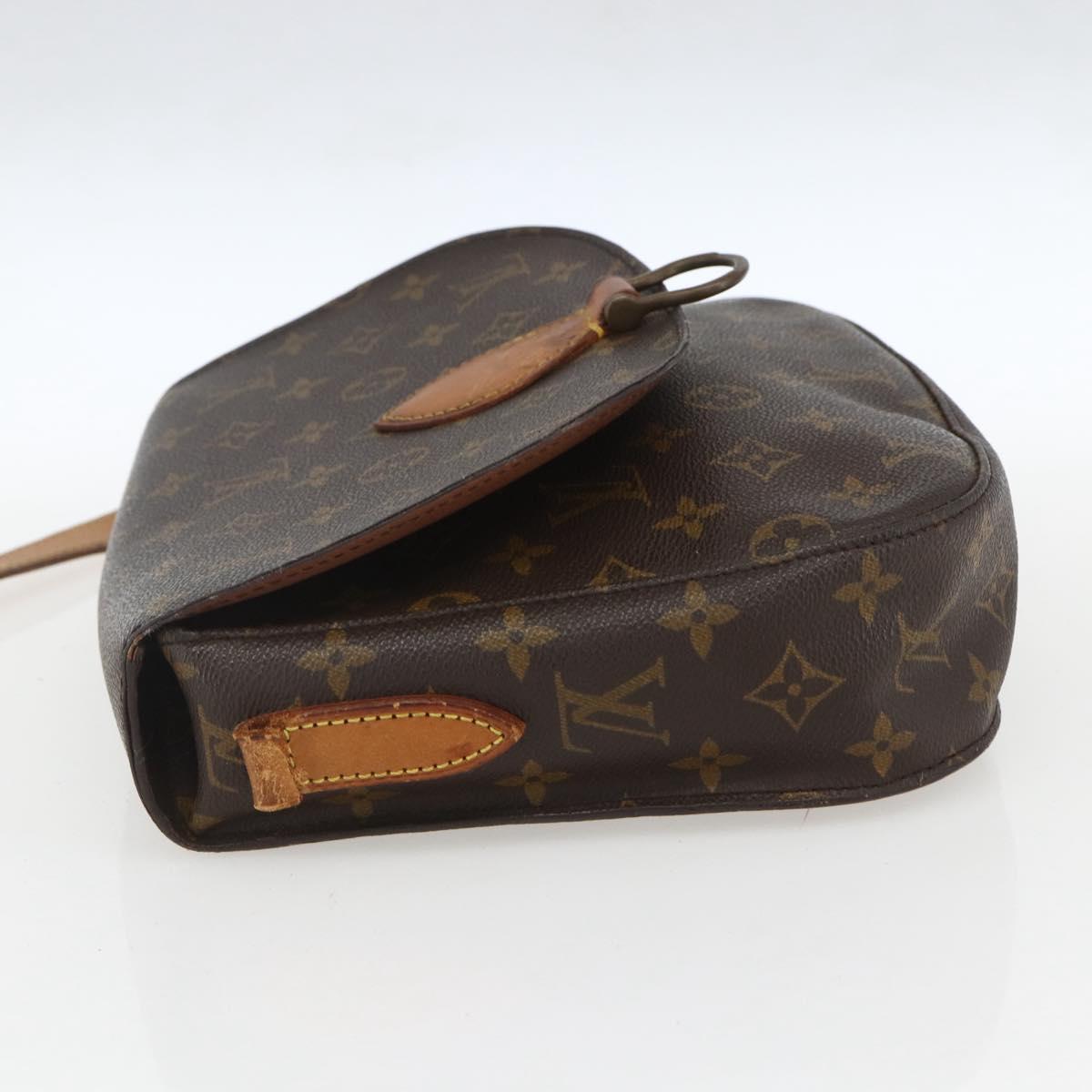 LOUIS VUITTON Monogram Saint Cloud GM Shoulder Bag M51242 LV Auth ep12575