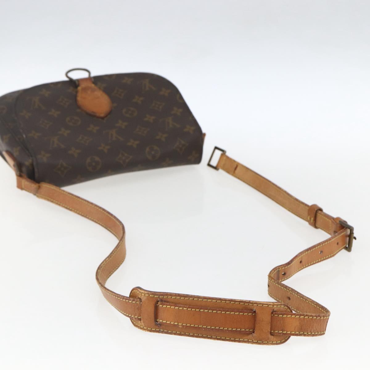 LOUIS VUITTON Monogram Saint Cloud GM Shoulder Bag M51242 LV Auth ep12575