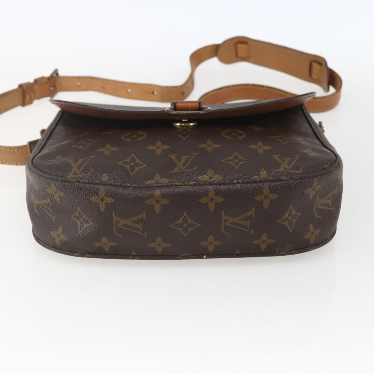 LOUIS VUITTON Monogram Saint Cloud GM Shoulder Bag M51242 LV Auth ep12575