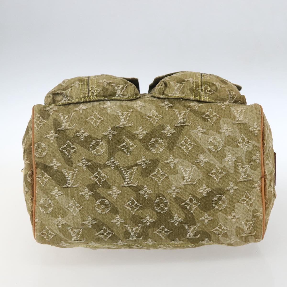 LOUIS VUITTON Monogram Morafrage jasmine Shoulder Bag Khaki M95772 Auth ep12579