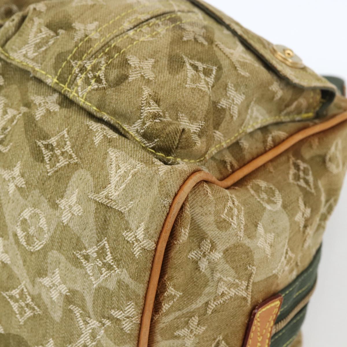 LOUIS VUITTON Monogram Morafrage jasmine Shoulder Bag Khaki M95772 Auth ep12579