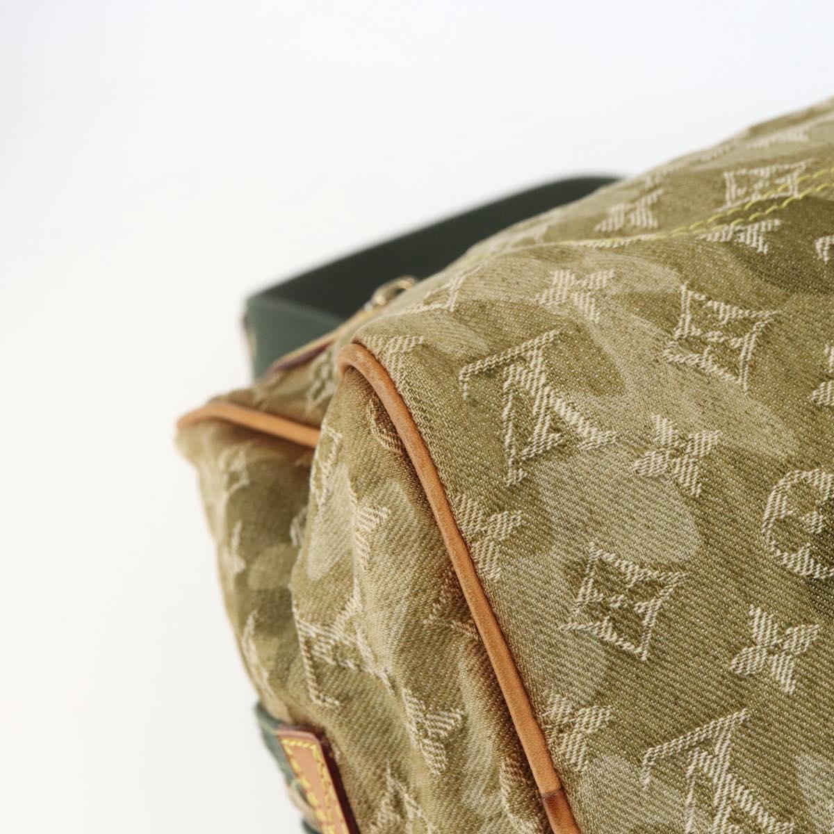 LOUIS VUITTON Monogram Morafrage jasmine Shoulder Bag Khaki M95772 Auth ep12579