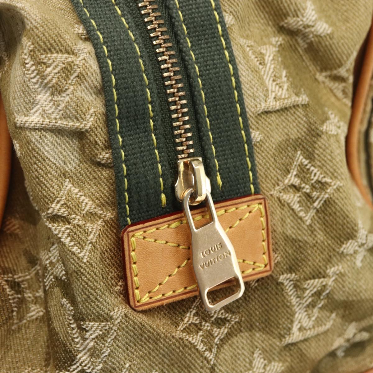 LOUIS VUITTON Monogram Morafrage jasmine Shoulder Bag Khaki M95772 Auth ep12579