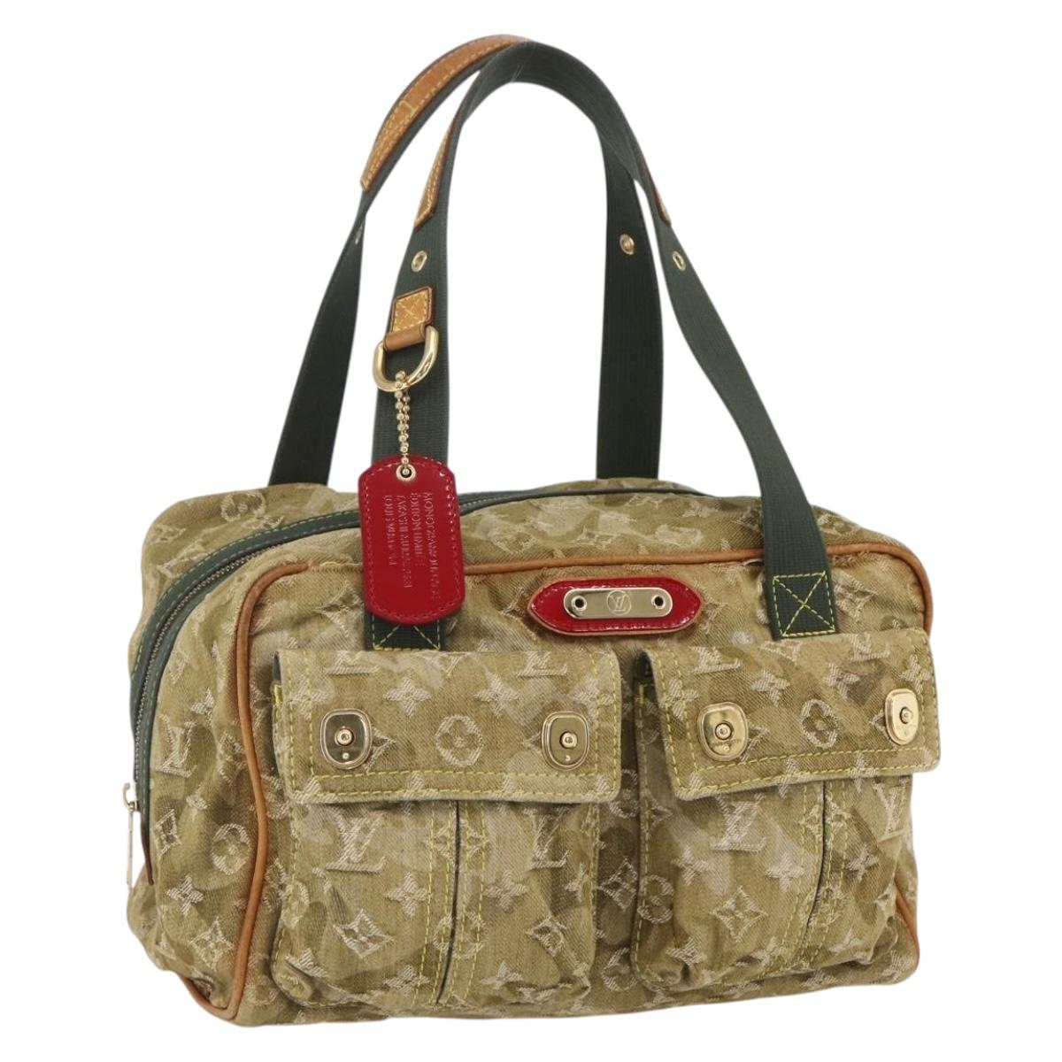 LOUIS VUITTON Monogram Morafrage jasmine Shoulder Bag Khaki M95772 Auth ep12579