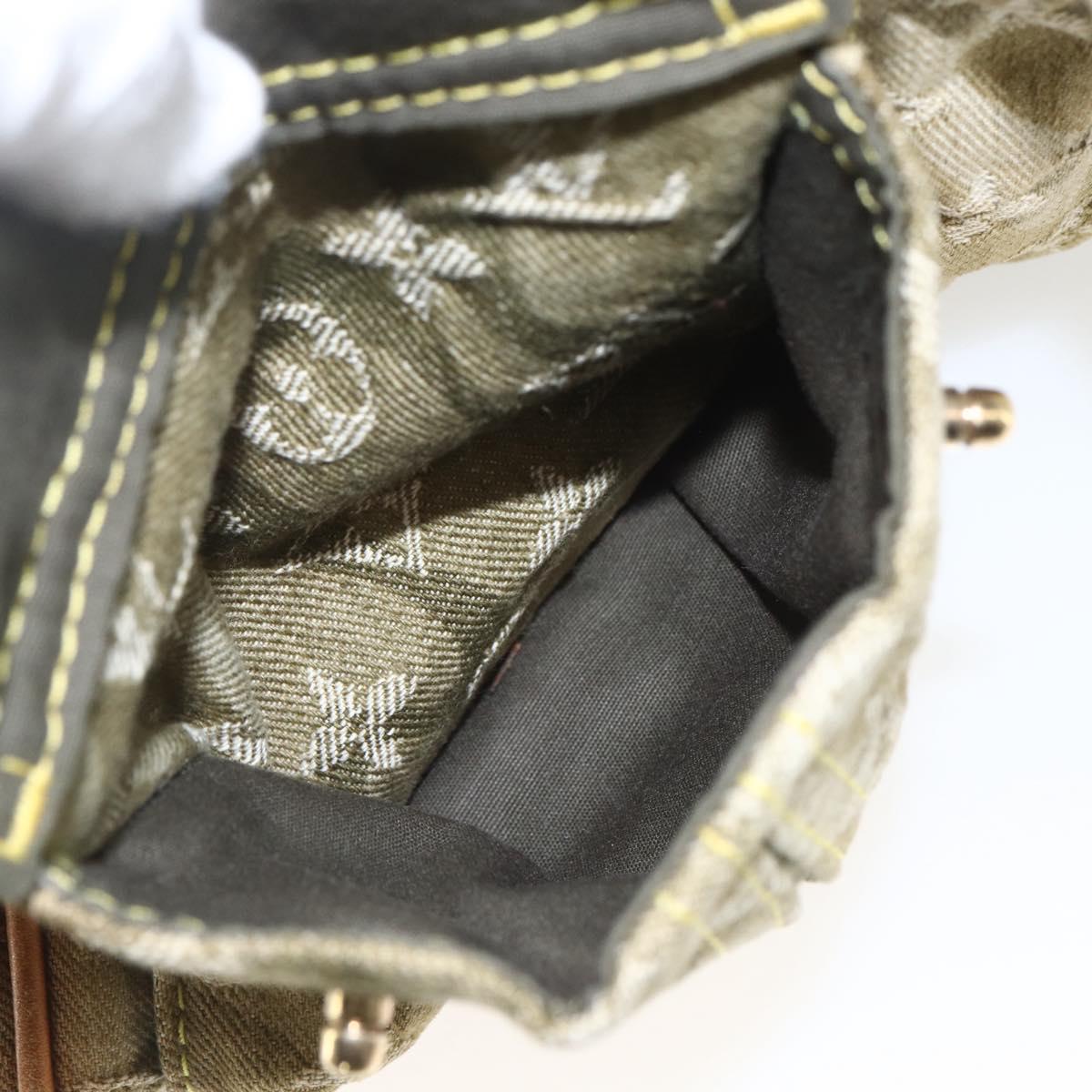 LOUIS VUITTON Monogram Morafrage jasmine Shoulder Bag Khaki M95772 Auth ep12579