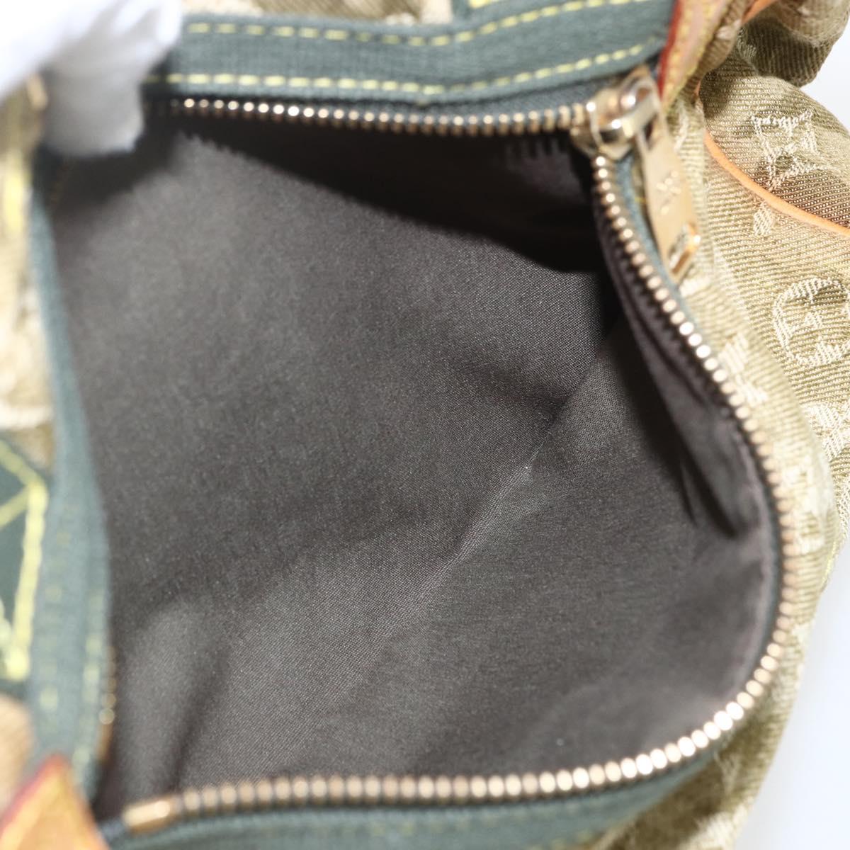 LOUIS VUITTON Monogram Morafrage jasmine Shoulder Bag Khaki M95772 Auth ep12579