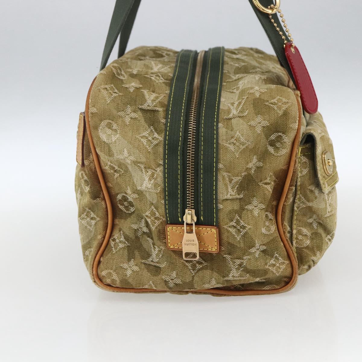 LOUIS VUITTON Monogram Morafrage jasmine Shoulder Bag Khaki M95772 Auth ep12579