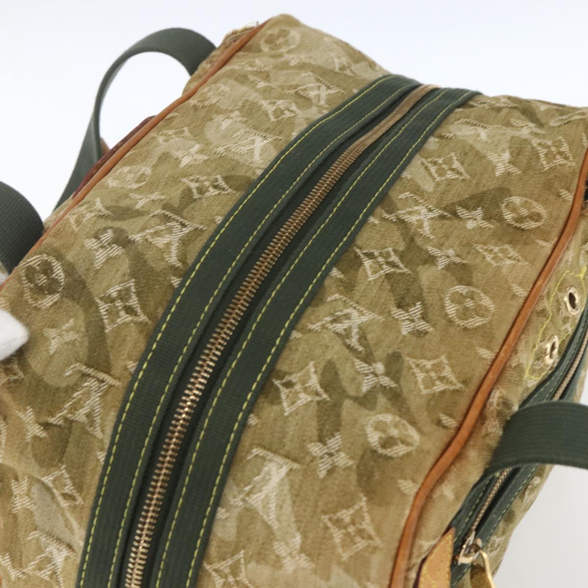 LOUIS VUITTON Monogram Morafrage jasmine Shoulder Bag Khaki M95772 Auth ep12579