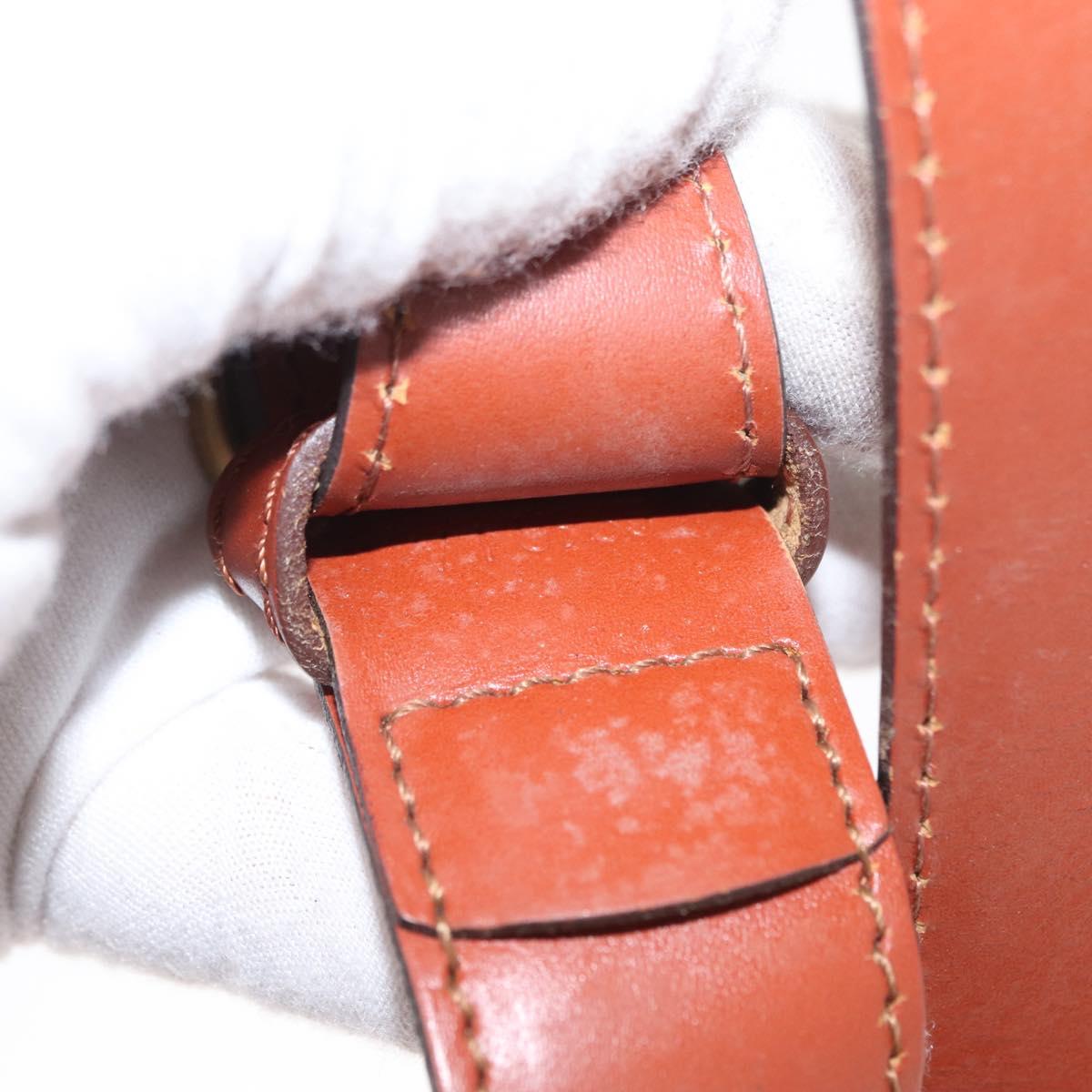 LOUIS VUITTON Epi Sac de Paul PM Shoulder Bag Brown M80203 LV Auth ep12581