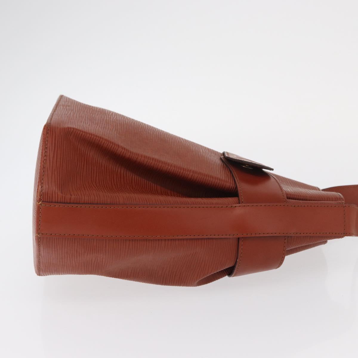 LOUIS VUITTON Epi Sac de Paul PM Shoulder Bag Brown M80203 LV Auth ep12581