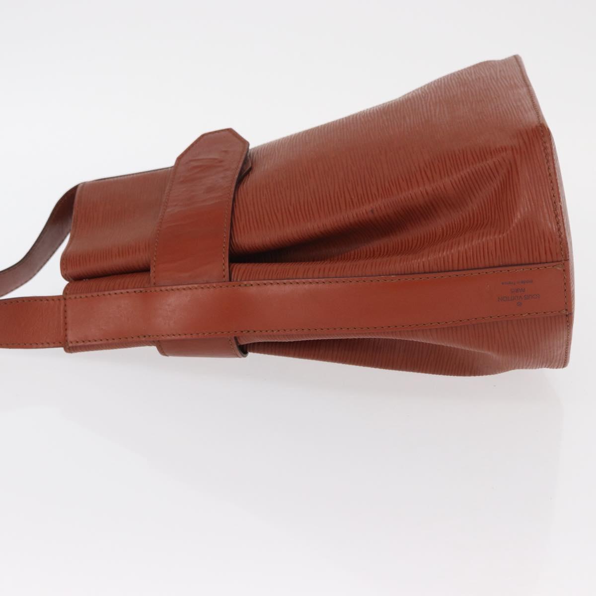 LOUIS VUITTON Epi Sac de Paul PM Shoulder Bag Brown M80203 LV Auth ep12581