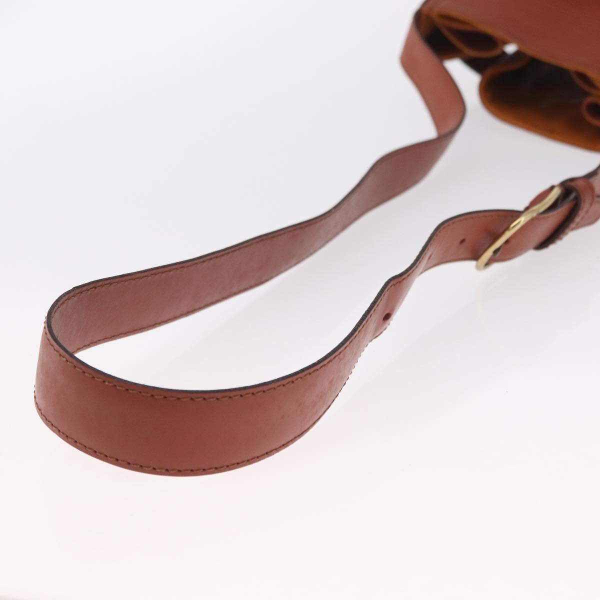 LOUIS VUITTON Epi Sac de Paul PM Shoulder Bag Brown M80203 LV Auth ep12581