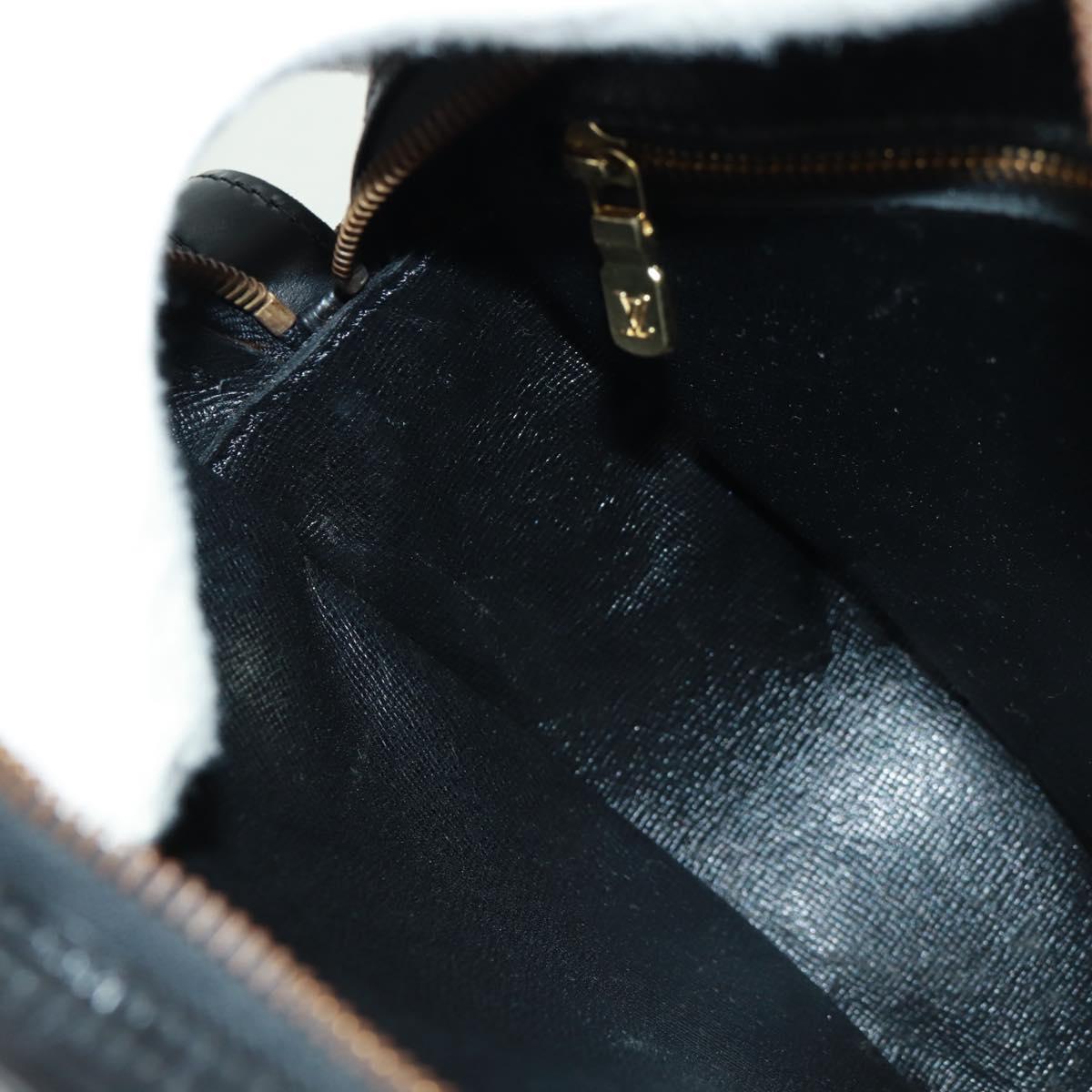 LOUIS VUITTON Epi Jeune Fille MM Shoulder Bag Black M52152 LV Auth ep12589