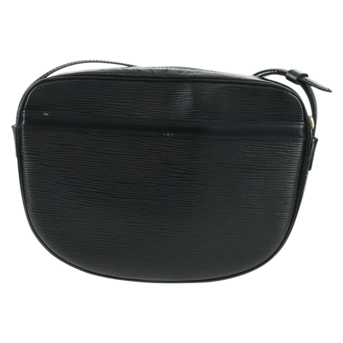 LOUIS VUITTON Epi Jeune Fille MM Shoulder Bag Black M52152 LV Auth ep12589