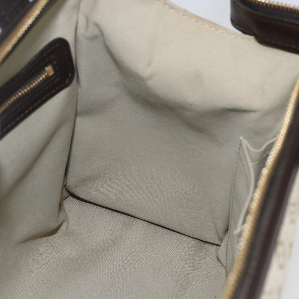 LOUIS VUITTON Monogram Mini Josephine PM Hand Bag Khaki M92215 LV Auth ep12592