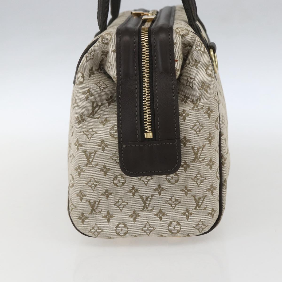 LOUIS VUITTON Monogram Mini Josephine PM Hand Bag Khaki M92215 LV Auth ep12592