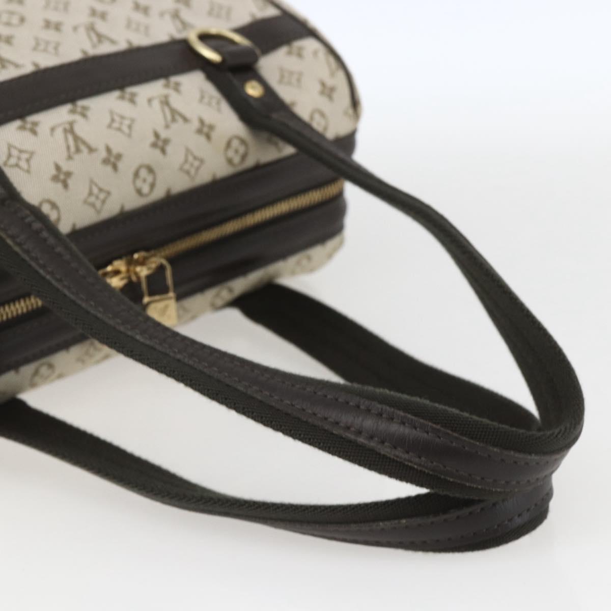 LOUIS VUITTON Monogram Mini Josephine PM Hand Bag Khaki M92215 LV Auth ep12592