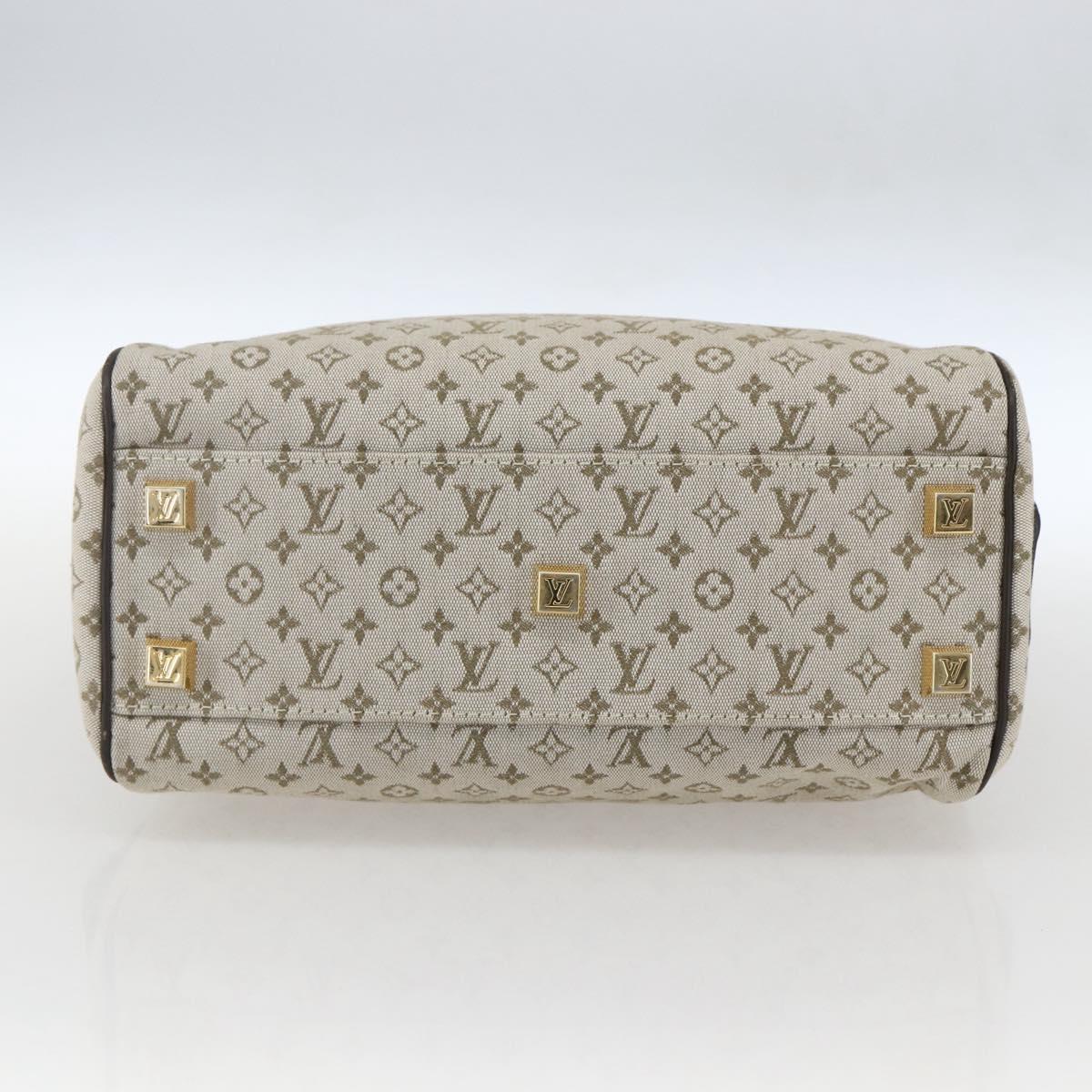 LOUIS VUITTON Monogram Mini Josephine PM Hand Bag Khaki M92215 LV Auth ep12592
