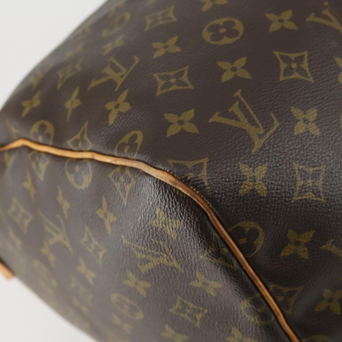 LOUIS VUITTON Monogram Keepall 55 Boston Bag M41424 LV Auth ep12613