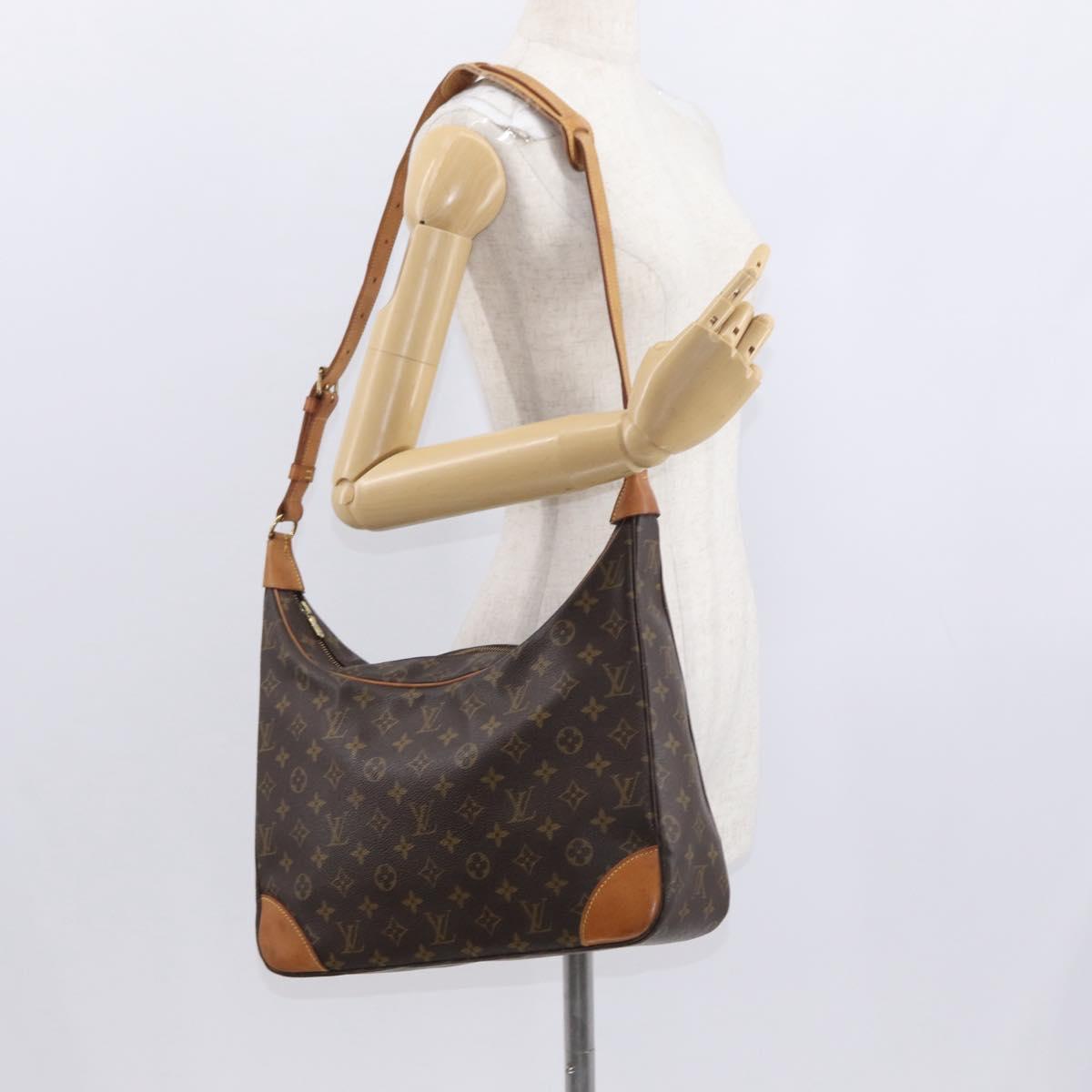 LOUIS VUITTON Monogram Boulogne 35 Shoulder Bag M51260 LV Auth ep12632