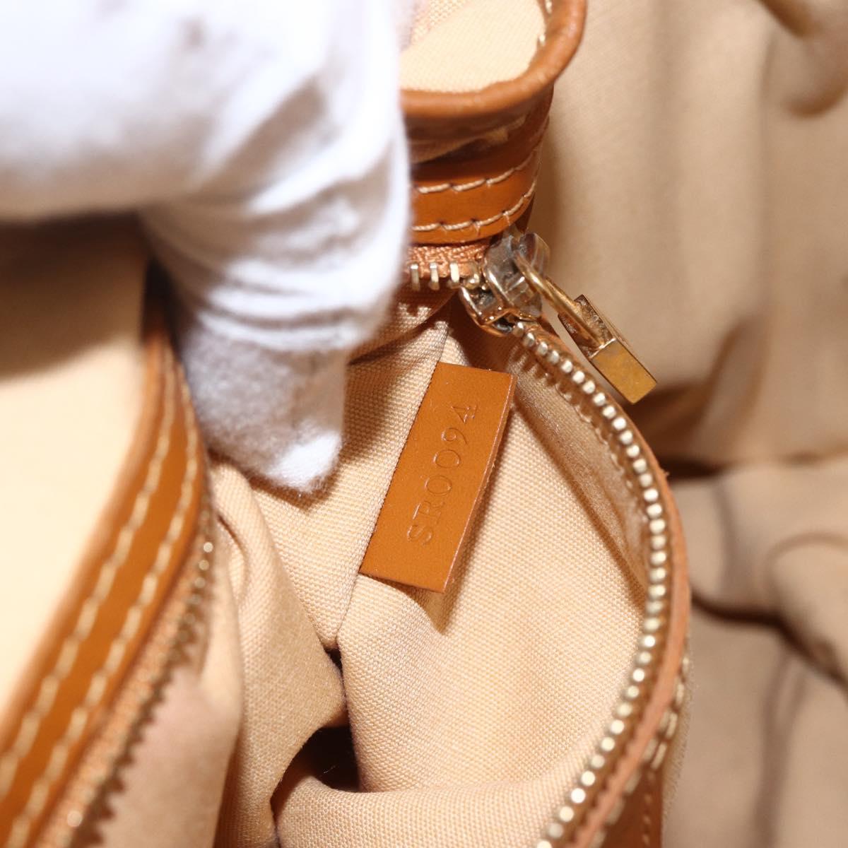 LOUIS VUITTON Monogram Mini Lucille GM Tote Bag Beige M92683 LV Auth ep12640