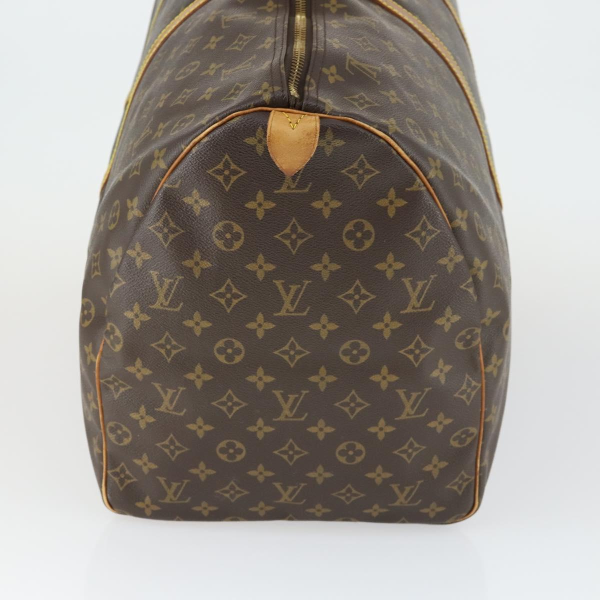 LOUIS VUITTON Monogram Keepall 60 Boston Bag M41422 LV Auth ep12641