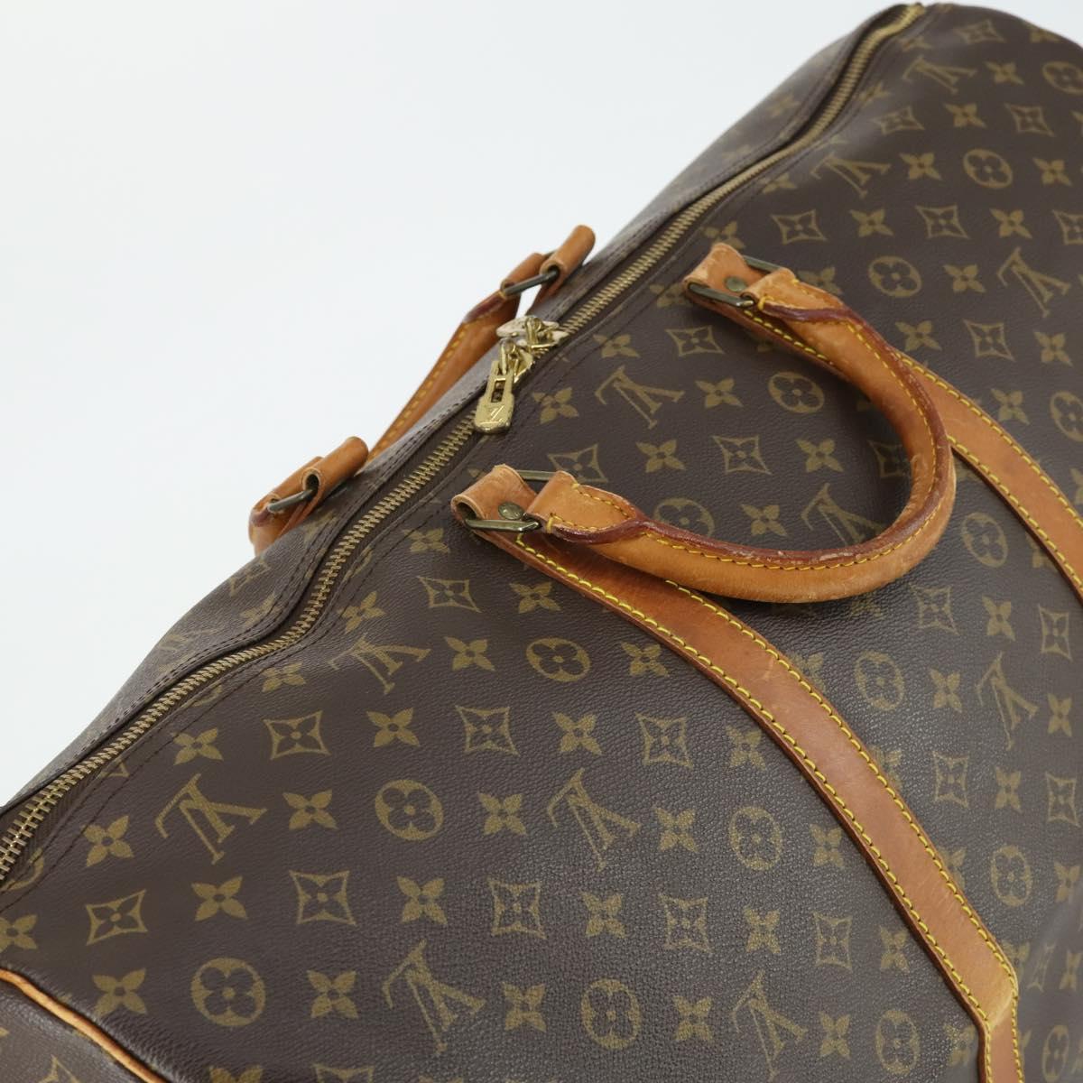 LOUIS VUITTON Monogram Keepall 60 Boston Bag M41422 LV Auth ep12641