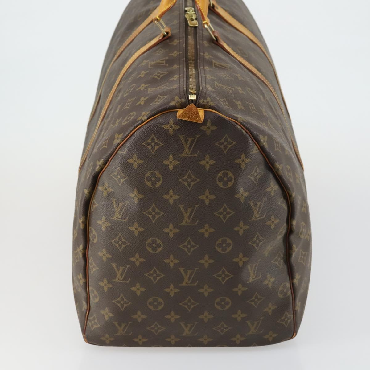LOUIS VUITTON Monogram Keepall 60 Boston Bag M41422 LV Auth ep12646