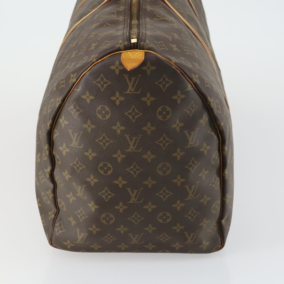 LOUIS VUITTON Monogram Keepall 60 Boston Bag M41422 LV Auth ep12646