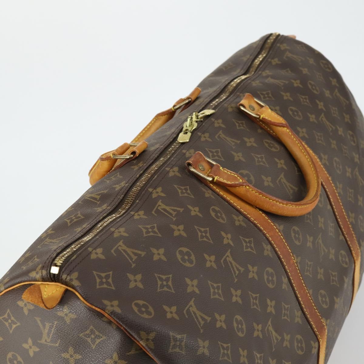 LOUIS VUITTON Monogram Keepall 60 Boston Bag M41422 LV Auth ep12646