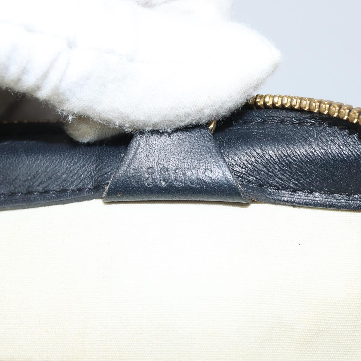 LOUIS VUITTON Monogram Mini Josephine PM Hand Bag Blue M92049 LV Auth ep12648