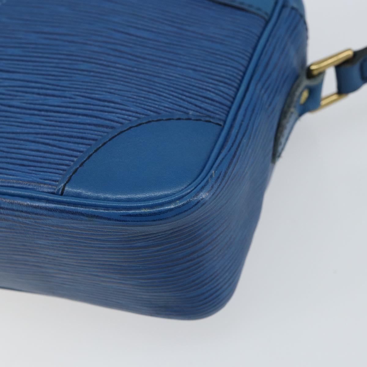 LOUIS VUITTON Epi Trocadero 27 Shoulder Bag Blue M52315 LV Auth ep12657