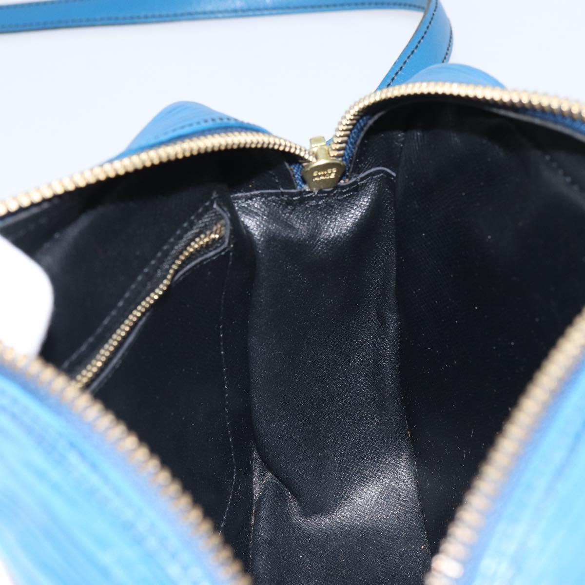 LOUIS VUITTON Epi Trocadero 27 Shoulder Bag Blue M52315 LV Auth ep12657